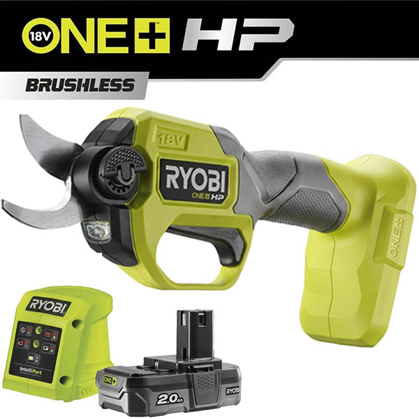 Ryobi Forbice Elettrica per Potatura a Batteria MOD. RY18SCXA-120 - RYOBI